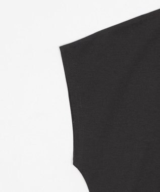 WEGO 【2026春夏新作】接触冷感フレンチスリーブT ブラック