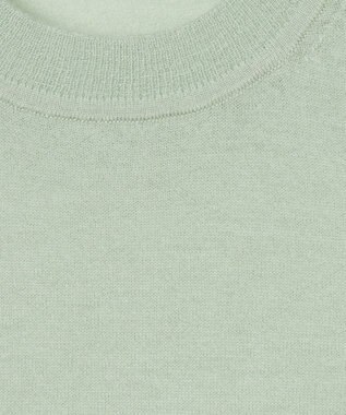 JOSEPH 【洗える】キャッシュエアー　ショートスリーブニット Matcha