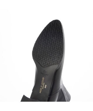 MODE ET JACOMO <MODE ET JACOMO>サイドゴアレザーショートブーツ ブラック