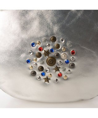 UNBILLION ペルケ perche / マルチスタッズワンショルダー シルバー