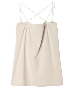 Green Parks カップ付き天竺インナー Light Beige