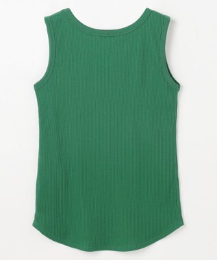 ANY L 【新色追加】ラウンドタンクトップ グリーン
