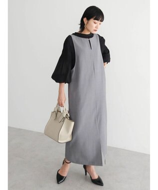 Green Parks 前後２ｗａｙハイスペックジャンパースカート Gray