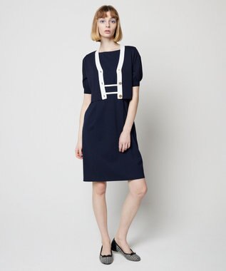 TOCCA 【UVカット＆洗える！】LILY ドレス ネイビー系