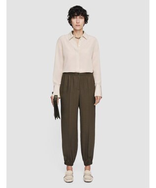 JOSEPH ビスコースツイル　イージートラウザーズ Hass Avocado