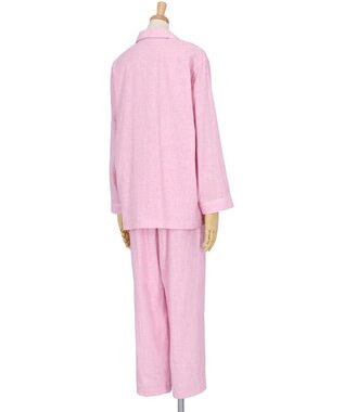 ワコール／睡眠科学 パジャマ 長袖 長ズボン 綿100%(本体) 二重ガーゼ レディース YDX518 睡眠科学／ワコール ピンク