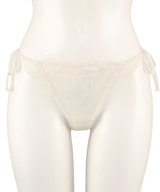 San-ai Resort（三愛水着楽園） エレガントコレクション  【2412】 ヒモTショーツ アイボリー