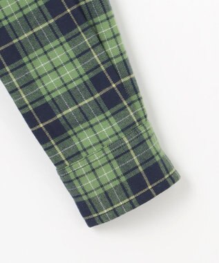 J.PRESS KIDS 【140-170cm】起毛チェックシャツ グリーン系4