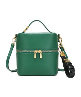 style code 【VerdeVari/ヴェルデヴァリ】バニティバッグ グリーン