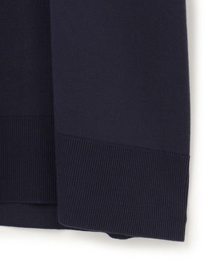 UNFILO L 【Lサイズ・WEB限定】マイビューティニット  Vネックワンピース ネイビー