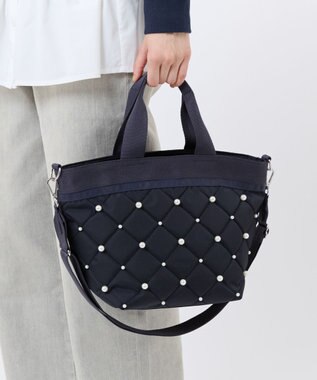 LeSportsac BUCKET TOTE W PEARLS/ディープシーパール ディープシーパール