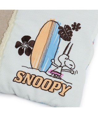 PET PARADISE スヌーピー クール ロールマット 《サーフ柄》 Ｌ ブルー系