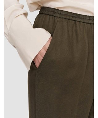 JOSEPH ビスコースツイル　イージートラウザーズ Hass Avocado