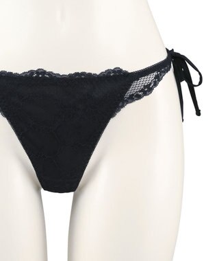 San-ai Resort（三愛水着楽園） エレガントコレクション  【2412】 ヒモTショーツ ブラック