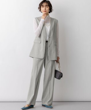 23区 【VERY掲載】GIOLICA ツイードミニ ショルダーバッグ ネイビーミックス