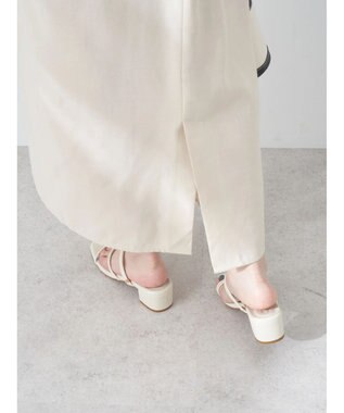 earth music&ecology リサイクルポリエステルブレンドキャミワンピース Light Beige