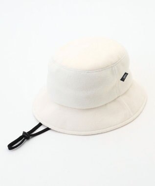 JOSEPH ABBOUD MOUNTAIN 【折り畳み可】ハイカウントマイクロフリース ハット アイボリー系