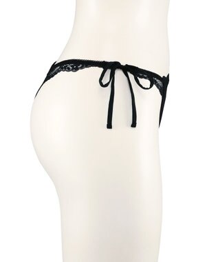 San-ai Resort（三愛水着楽園） エレガントコレクション  【2412】 ヒモTショーツ ブラック