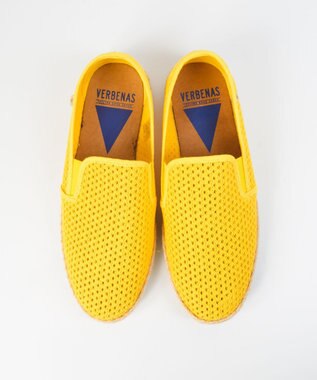 BONTRE 【VERBENAS/ベルベナス】メッシュジュートスリッポン/VERBE TOM-R-NJ イエロー