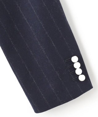 BEIGE， MARCEAU / パールジャケット Navy × White Line