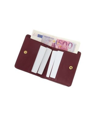 genten 【新色】フレスコ 二つ折り財布 カシス