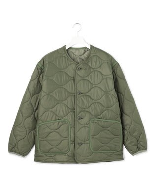 J.PRESS YORK STREET 【UNISEX】ライナーキルティング ブルゾン カーキ系