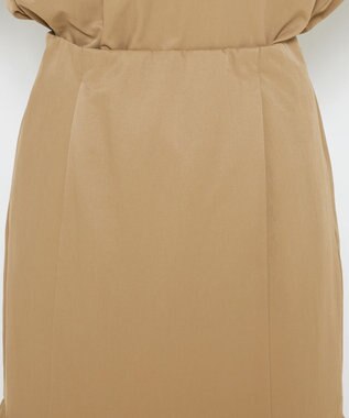 uncrave 【撥水・UVカット】ナイロンタスラン ティアードスカート（uncrave WHITE） ベージュ