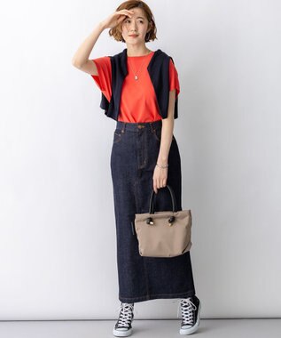 23区 【先行予約】メタルトップ ドロップ ネックレス シルバー系