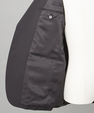 GOTAIRIKU リクルート/フレッシャー/成人式にもおすすめ【しわになりにくい/ストレッチ】ストレッチギャバジン スーツ_ブラック ブラック系