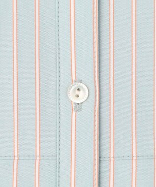 J.PRESS LADIES ストライプジャージー フリル カットソー ミントベース系