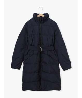 Te chichi 【宮本茉由着用】フードロングダウンコート ネイビー