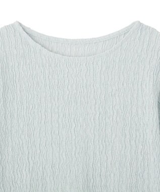 earth music&ecology ランダムヨウリュウカットプルオーバー Light Blue