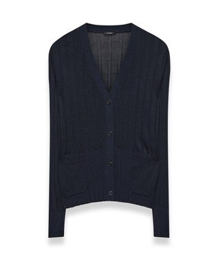 JOSEPH 【洗える】クリスピーレーヨン　カーディガン Navy