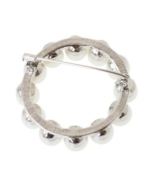 AMERICAN HOLIC パールモチーフブローチ Silver