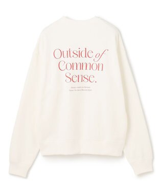 NAVE 【xNAVE】Six Sence Recordコラボ グラフィッククルースウェット アイボリー系