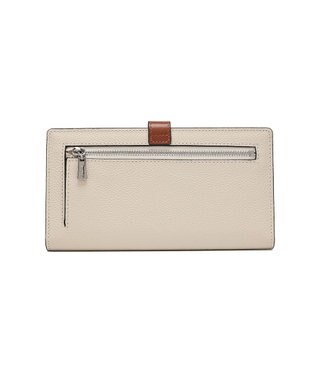 style code 【PADMA/パドマ】ベルトデザイン　シュリンクレザー薄マチ長財布 アイボリー