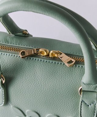 russet 《composition》レザー2WAYミニボストンバッグ(CE-1684) Green