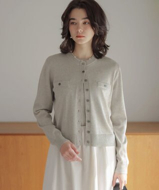 組曲 S 【ご好評につき追加販売 / 新色追加】ラメアンサンブル ニット