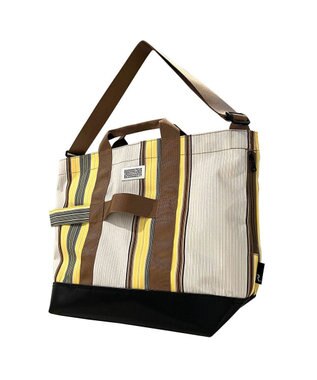 ROOTOTE 1368【撥水加工】SN.グランデ.2way.シェア-A 05：イエローストライプ