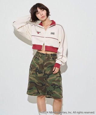 WEGO 別注NBAショートトラックジャケット ワイン