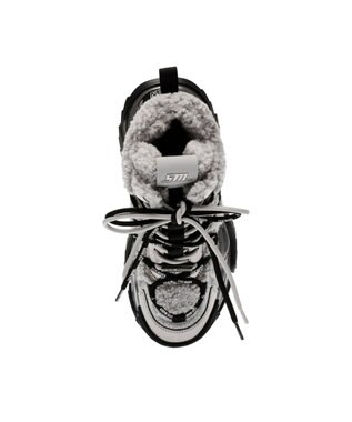 STEVE MADDEN KABOOM スノーハイカットスニーカー シルバー