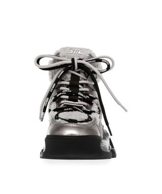 STEVE MADDEN KABOOM スノーハイカットスニーカー シルバー