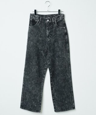 WEGO ルーズストレートデニムパンツ ブラックその他