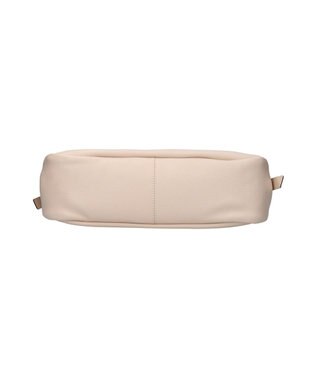 INTER-CHAUSSURES 【LORISTELLA】レザーフラップハンドバッグ ベージュ