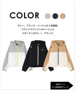 PW CIRCULUS 【花粉がつきにくい】【WOMEN】スプリングジャケット ゴルフウェア レディース ベージュ系