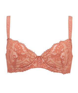 BRADELIS New York 【BRADELIS New York / 育乳ブラ・STEP1 集める】 ジャスミンステップ1ブラ22A1  しっかりバストを集めてナチュラルなシルエットを作る補整ブラ テラコッタ