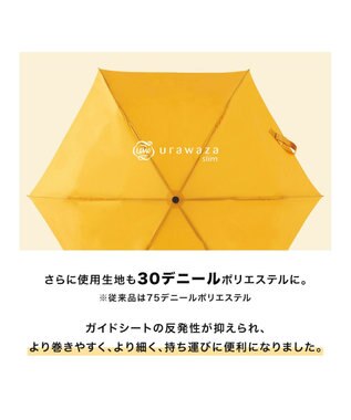 MOONBAT urawaza slim(ウラワザ スリム) 3秒でたためる傘 自動開閉傘 55cm UV ブラック