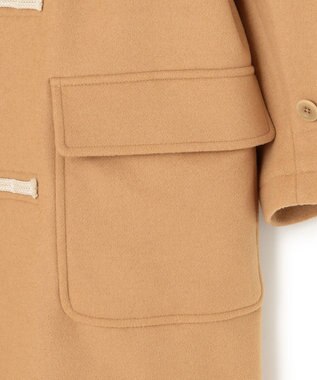 J.PRESS YORK STREET 【UNISEX】メルトン ダッフルコート キャメル系