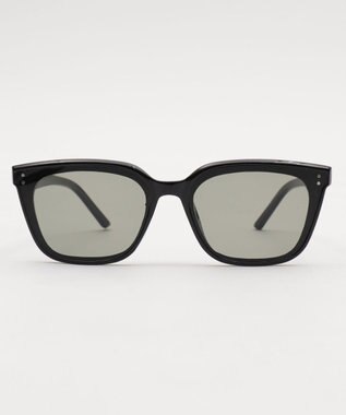 WEGO 【ユニセックス着用ITEM】フラットカラーレンズウェリントン ブラックその他