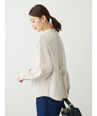 Green Parks ・ＥＬＥＮＣＡＲＥ　ＤＵＥ　バックプリーツブラウス Beige